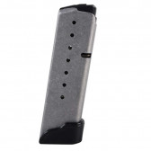 KAHR K920G FACTORY MAGAZINE W/GRIP EXTENSION - 9MM, 8 ROUNDS, STAINLESS STEEL