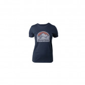 WOMEN'S LEUPOLD MOUNTAIN TEE - INDIGO, SMALL