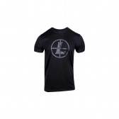 DISTRESSED RET TEE BLK XL