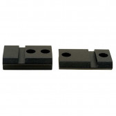 CROSS SLOT QRW 2-PIECE BASE - MATTE BLACK, WINCHESTER 70 EXP POST-64