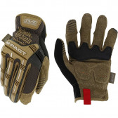 M-PACT OPEN CUFF GLOVE - BROWN, MEDIUM