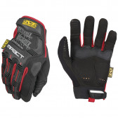 M-PACT GLOVE - BLACK/RED, SMALL
