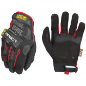 M-PACT GLOVE - BLACK/RED, LARGE