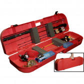 ICE FISHING ROD BOX - SAFETY RED