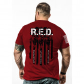 MEN'S RED REMEMBER EVERYONE DEPLOYED T-SHIRT - LARGE