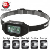 MLT FNC LOW PRF LED HEADLAMP BLK BODY