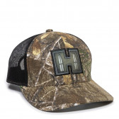 REALTREE EDGE/BLACK HAT - ADULT