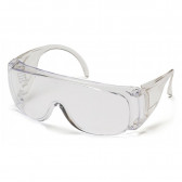 SOLO EYE PROTECTION - CLEAR LENS, CLEAR FRAME
