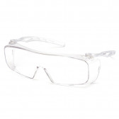 CAPPTURE SAFETY GLASSES - CLEAR LENS, CLEAR FRAME, H2MAX ANTI FOG