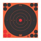 12IN ORANGE BULLSEYE TARGET 12PK 