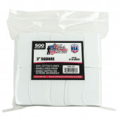 COTTON FLANNEL CLEANING PATCHES - 12-16 GAUGE, 500 COUNT