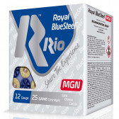 ROYAL BLUESTEEL MGN AMMUNITION -  20 GAUGE, 3", SHOT SIZE: 4, 1 OZ., 25/BX