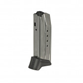 AMERICAN PISTOL COMPACT MAGAZINE - 9MM LUGER - 12 ROUND - NICKEL