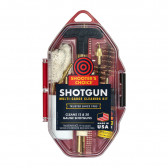 MULTI-GAUGE SHOTGUN CLEANING KIT - RED, 12 & 20 GAUGE