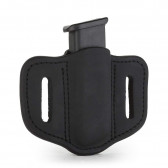 DOUBLE STACK POLYMER MAGAZINE CARRIER - STEALTH BLACK