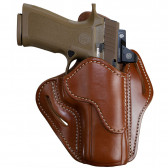 OPTIC READY BH2.4 OPEN TOP MULTI-FIT HOLSTER - CLASSIC BROWN - BER 92FS/M9, CANIK TP9SF, FN HERSTAL 9, H&K HK 45, RUG 3810/3811