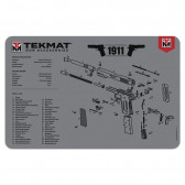 1911 CLEANING MAT - 11" X 17" - GREY