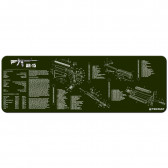 AR-15 CLEANING MAT - 12" X 36" - OD