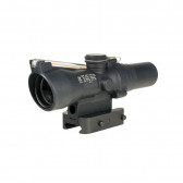 COMPACT ACOG SCOPE - MATTE BLACK, 1.5X24MM, AMBER CROSSHAIR RETICLE, QLOC MOUNT