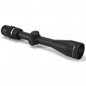 ACCUPOINT RIFLESCOPE - BLACK, 3-9X40, MIL-DOT CROSSHAIR RETICLE W/ GREEN DOT, TRITIUM/FIBER OPTICS ILLUMINATED