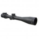 ACCUPOINT 2.5-12.5X42 RIFLESCOPE W/ BAC, RED TRIANGLE POST RETICLE, 30MM TUBE
