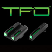 TFO TRITIUM/FIBER-OPTIC DAY/NIGHT SIGHT - GLOCK 42/43, GREEN/GREEN