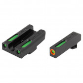 TFX PRO TRITIUM/FIBER-OPTIC DAY/NIGHT SIGHT - GLOCK 42/43/43X/48, ORANGE/GREEN