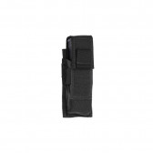 SINGLE PISTOL MAG POUCH FLAP BLK SNG