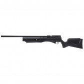 GAUNTLET PCP HIGH PRESSURE AIR RIFLE - BLACK, 25 CAL, 8/RD, 890 FPS