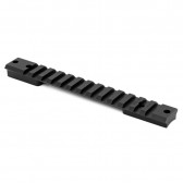 MOUNTAIN TECH TACTICAL RAIL - MATTE BLACK, REMINGTON LA, 20 MOA, TAPERED 6-48 SCREWS