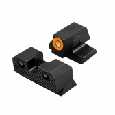 R3D 2.0 NIGHT SIGHTS - S&W M&P/M2.0 FULL SIZE & COMPACT, ORANGE FRONT OUTLINE