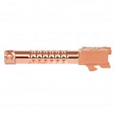 OPTIMIZED MATCH BARREL - BRONZE, GLOCK 19 GEN 1-5, 1/2X28, PVD