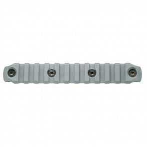 KEYMOD PICATINNY RAIL SECTION - WOLF GRAY, 5.5", NYLON