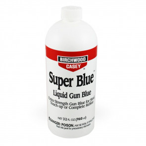 SUPER BLUE LIQUID GUN BLUE - 32 OZ. BOTTLE