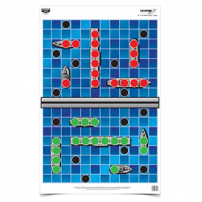 EZE-SCORER BATTLE AT SEA TARGET - 23" X 35", 5 TARGETS