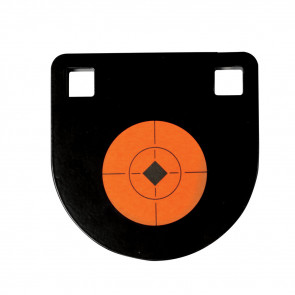 DOUBLE HOLE STEEL GONG TARGET - 4"