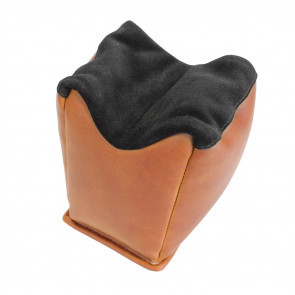 LEATHER FIREARM SHOOTING REST - BROWN