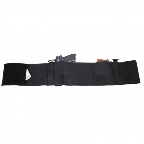 DELUXE BELLY BAND HOLSTER - BLACK, LARGE, 38" - 42" WAIST