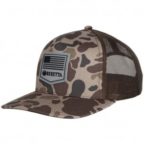 PM TRUCKER CAP - BROWN DUCK CAMO, FITS ALL