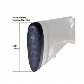 MICROCORE SPORTING & SKEET RECOIL PAD - RUBBER, 1.1"