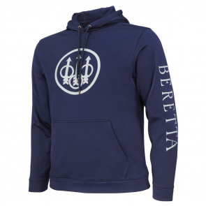 TRIDENT PERFORMANCE HOODY - NAVY, LARGE