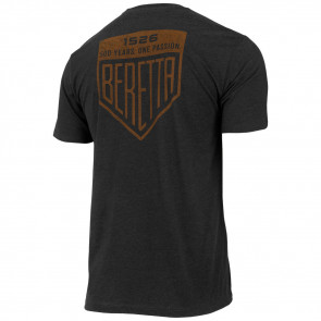 LEGACY T-SHIRT - HEATHER CHARCOAL, LARGE