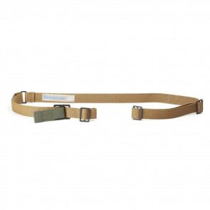 VICKERS COMBAT SLING - COYOTE BROWN, PLASTIC ADJUSTER/TRIGLIDES, 54" - 64"
