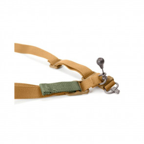 VICKERS PADDED 2-TO-1 SLING RED SWVL BRN