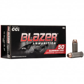 BLAZER CENTERFIRE AMMUNITION - 45 COLT, 200 GRAIN, JHP