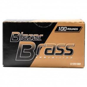 BLAZER BRASS AMMUNITION - 9MM LUGER - 100/BX