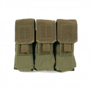 STRIKE M4/M16 TRIPLE MAG POUCH - MOLLE, OLIVE DRAB