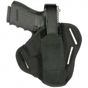 NYLON PANCAKE HOLSTER - SIZE 04, BLACK - GLOCK 26 / 27 / 33