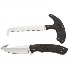 PRIMAL COMBO 2 PIECE - BLACK, GUTHOOK / SKINNER BLADE AND SAW