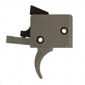 AR-15 SINGLE STAGE TRIGGER - FDE, CURVED, SMALL PIN, 3.5LB PULL